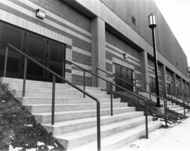 National Hockey Center (1989) doors, exterior, St. Cloud State University