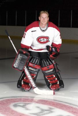 Hockey player Brian Leitza, St. Cloud State University